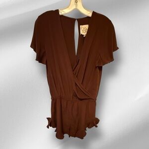 Chaser Shorts Romper‎ nwt